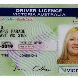 Australian Driver’s License